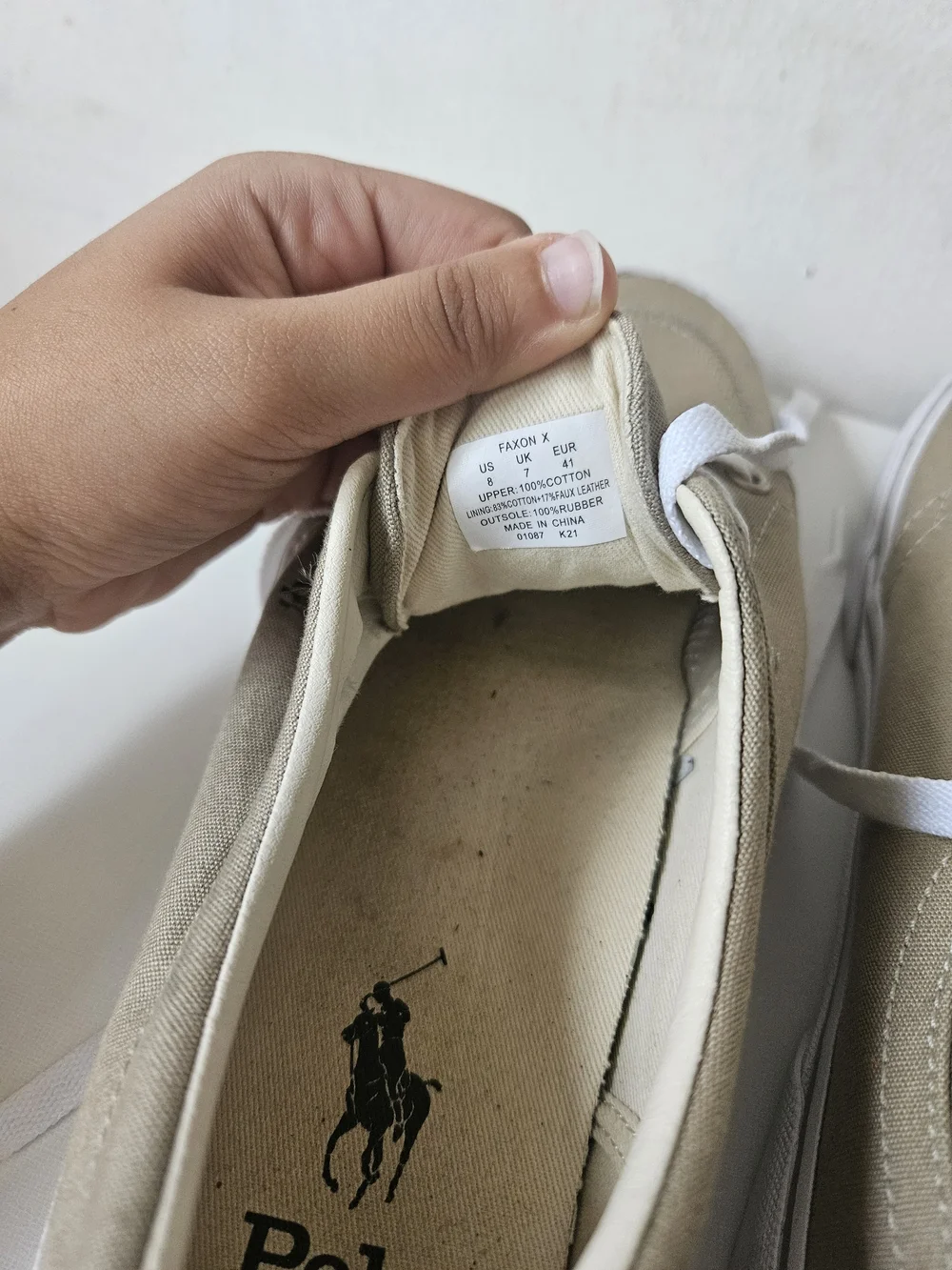 Polo by Ralph Lauren Jermain II Sneaker - Straw Khaki